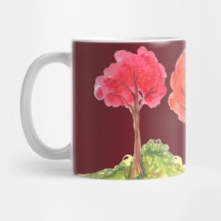 Happy Fall Trees Mug